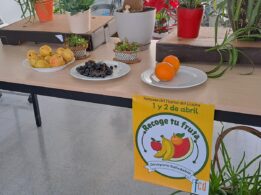 Fruta para un desayuno saludable en Ciencias del Deporte