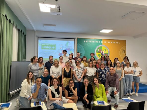 Programa de inmersión lingüística recíproca EU GREEN, en Jarandilla de la Vera