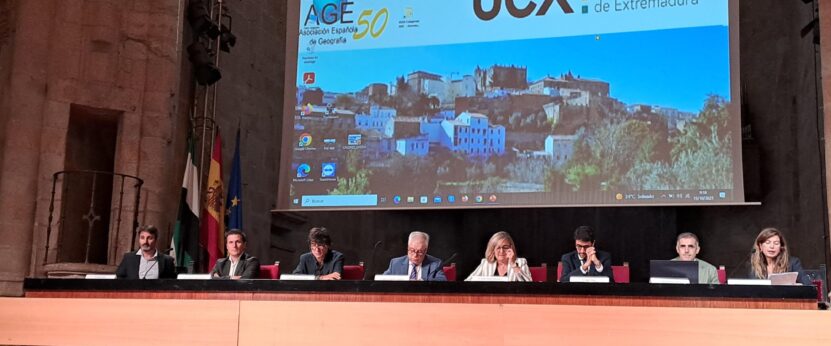 Mesa Presidencial XXIX Congreso De La Asociación Española De Geografía