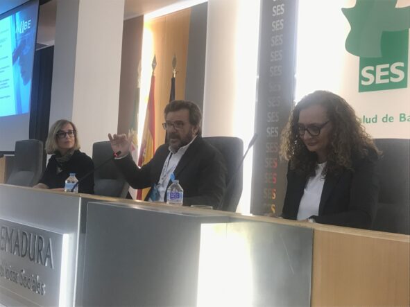 Adrián Llerena en las VI Jornadas Científicas de INUBE