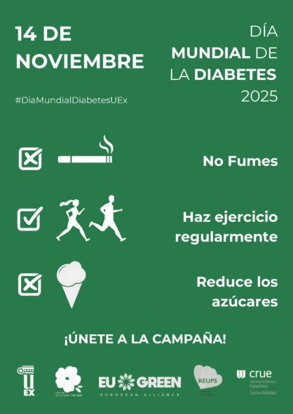Cartel 14 de noviembre Dia Mundial Contra la Diabetes 2025