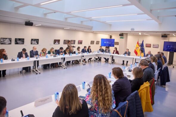Reunión De Trabajo De La Constitución Del Consejo Superior De Cooperación En Madrid