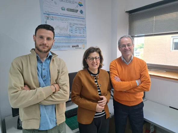 Alejandro Moreno Sanfélix, Consuelo Gragera Peña y Miguel Ángel Jaramillo Morán. UEx
