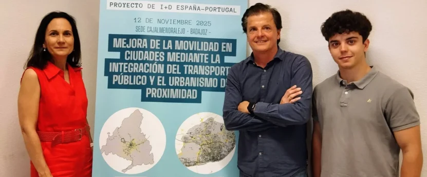Marta García García, Juan Francisco Coloma y David Ramos Pacheco de la Escuela Politécnica