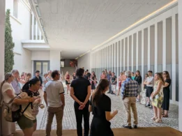 Visita Museo Helga De Alvear en la entrada