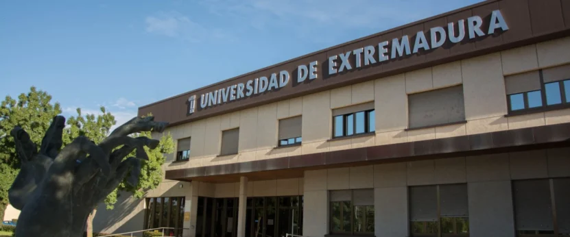 Rectorado de la fachada de Badajoz