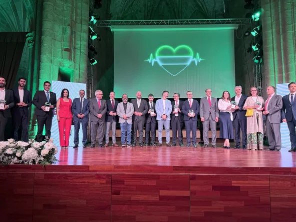 Foto De Grupo En Los Premios Onda Viajera Al Turismo Extremeño